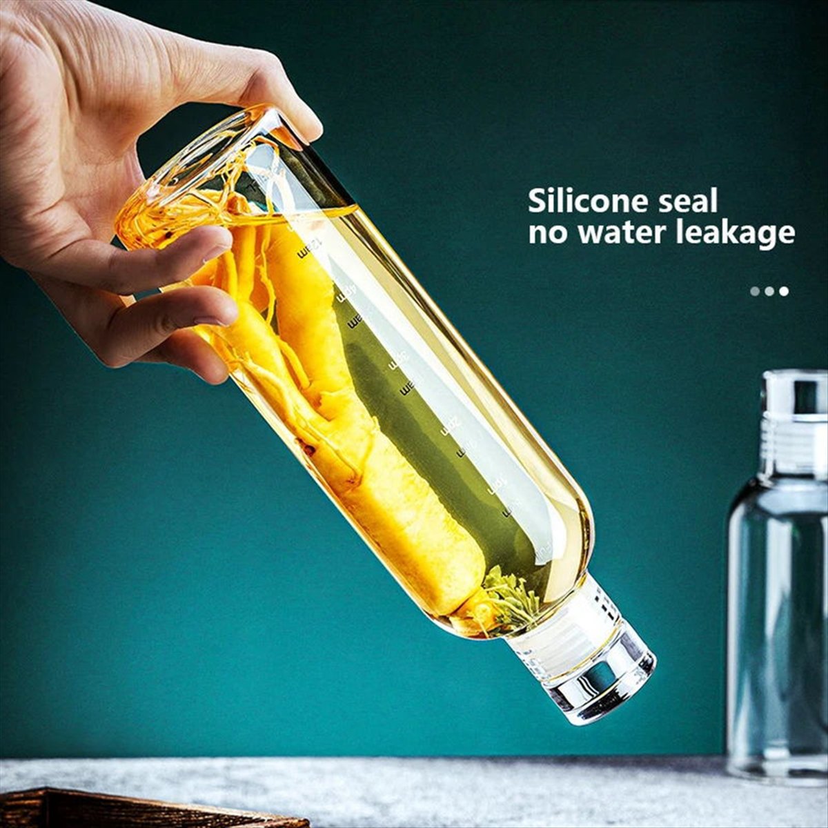 Butelka sportowa ze szkła o po – Outdoor Sport Glass Water Bottle recenzja i cena